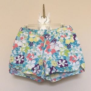 Hawaiian print shorts